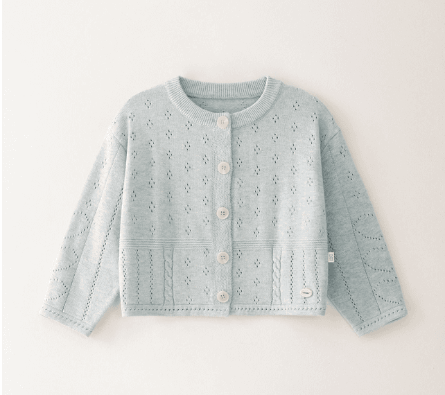 소프트코튼 스카시 니트 가디건