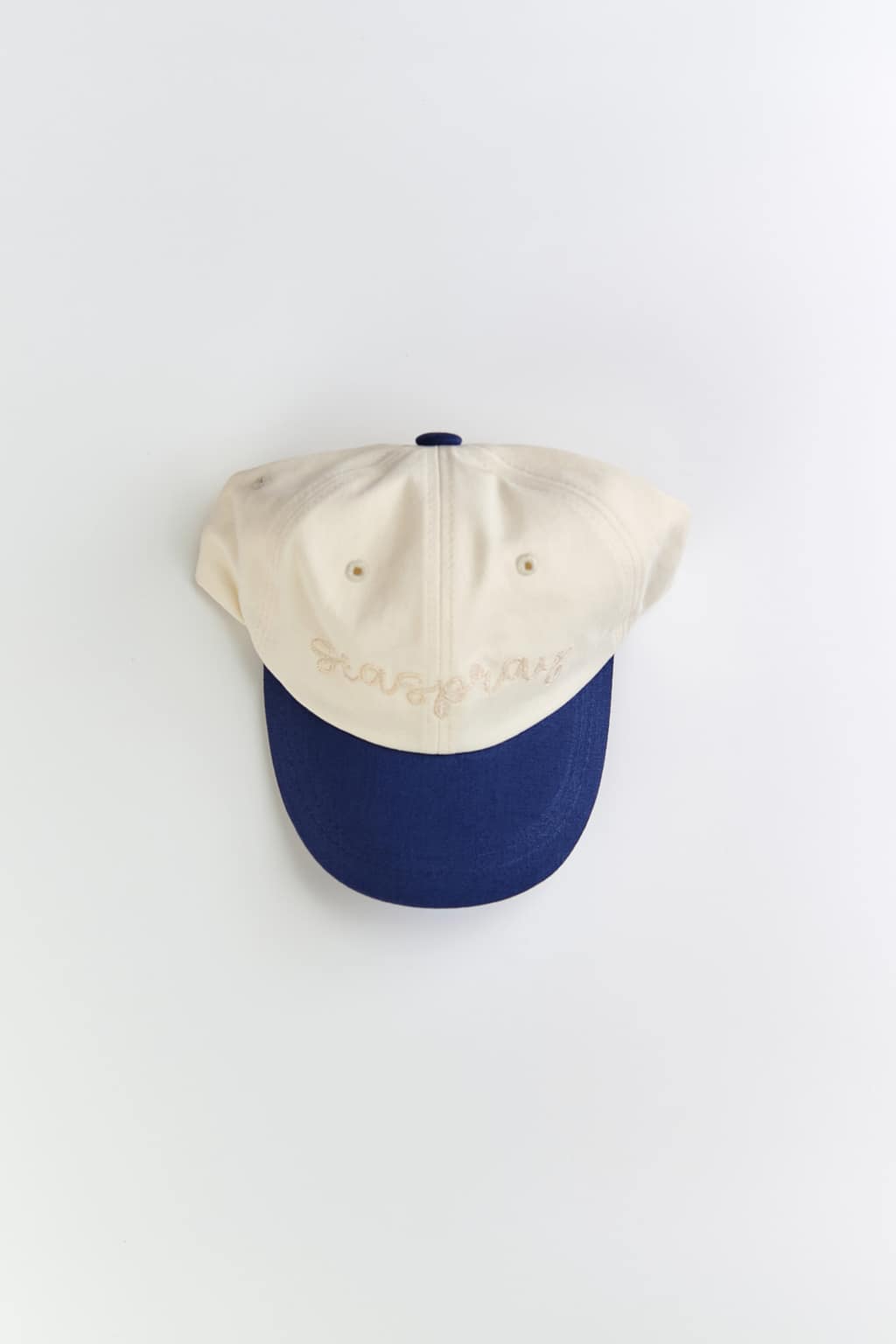 Casual logo ball cap (4color) - seaspray