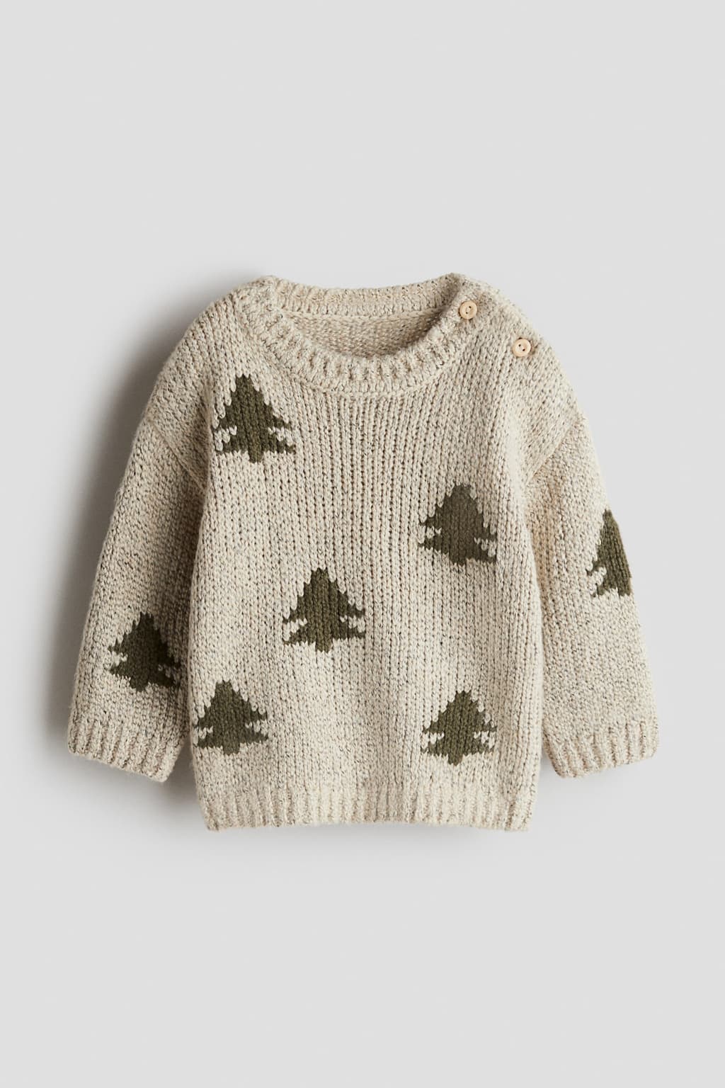 H&M 자카드 니트 스웨터