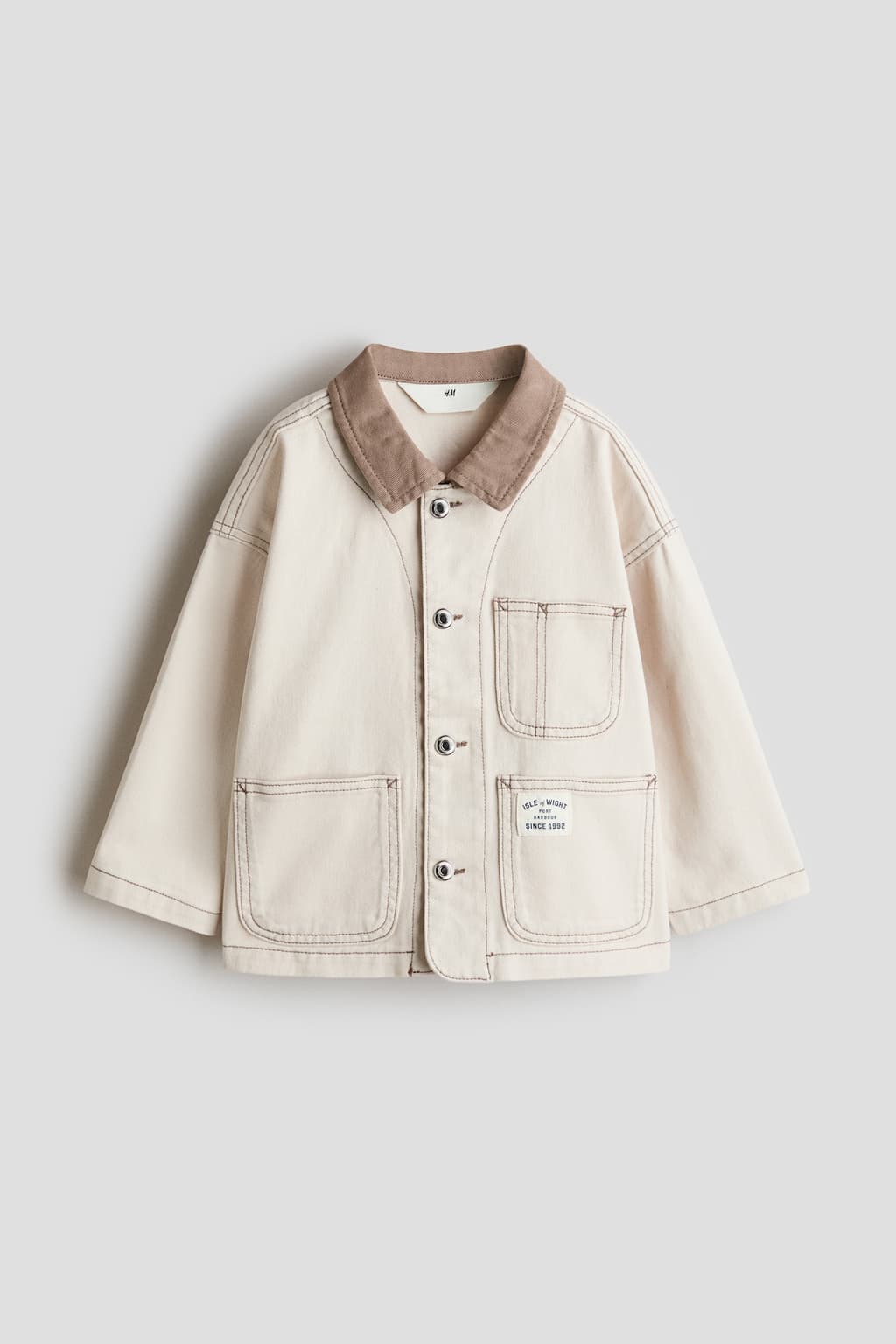 H&M 유틸리티 트윌 재킷