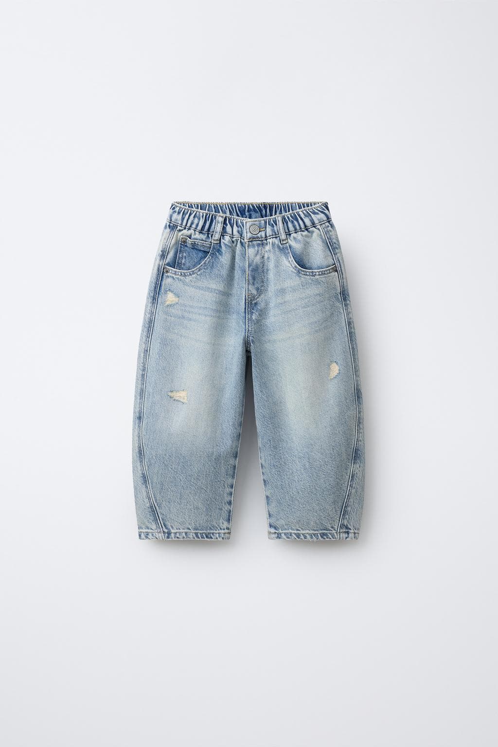JEANS BARREL 디스트로이드 데님